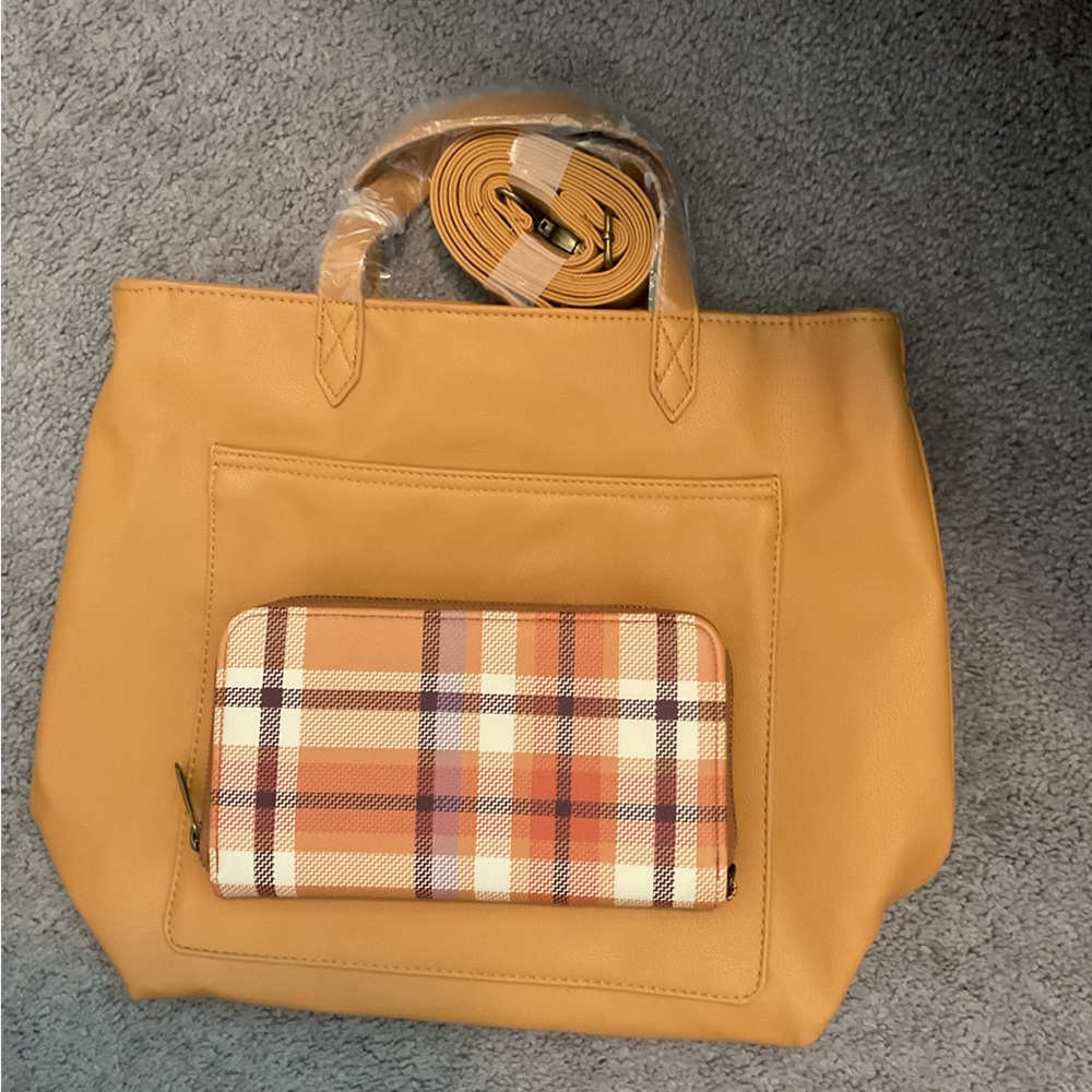 Thirty-One Tote Bag with Wallet